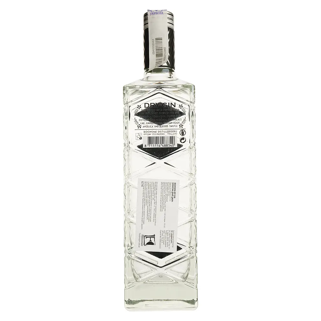 Джин Boomsma Dry Gin 45% 0.7 л - фото 3