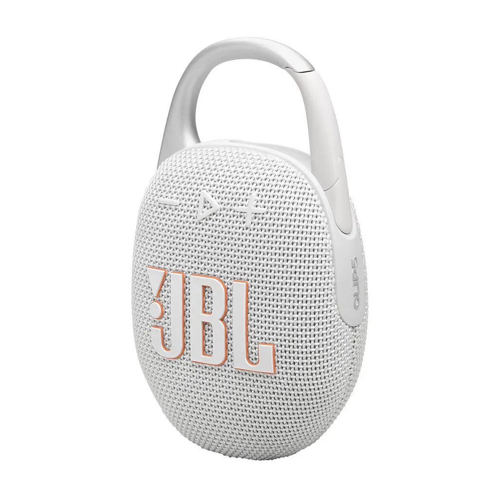 Портативна колонка JBL Clip 5 White - фото 2