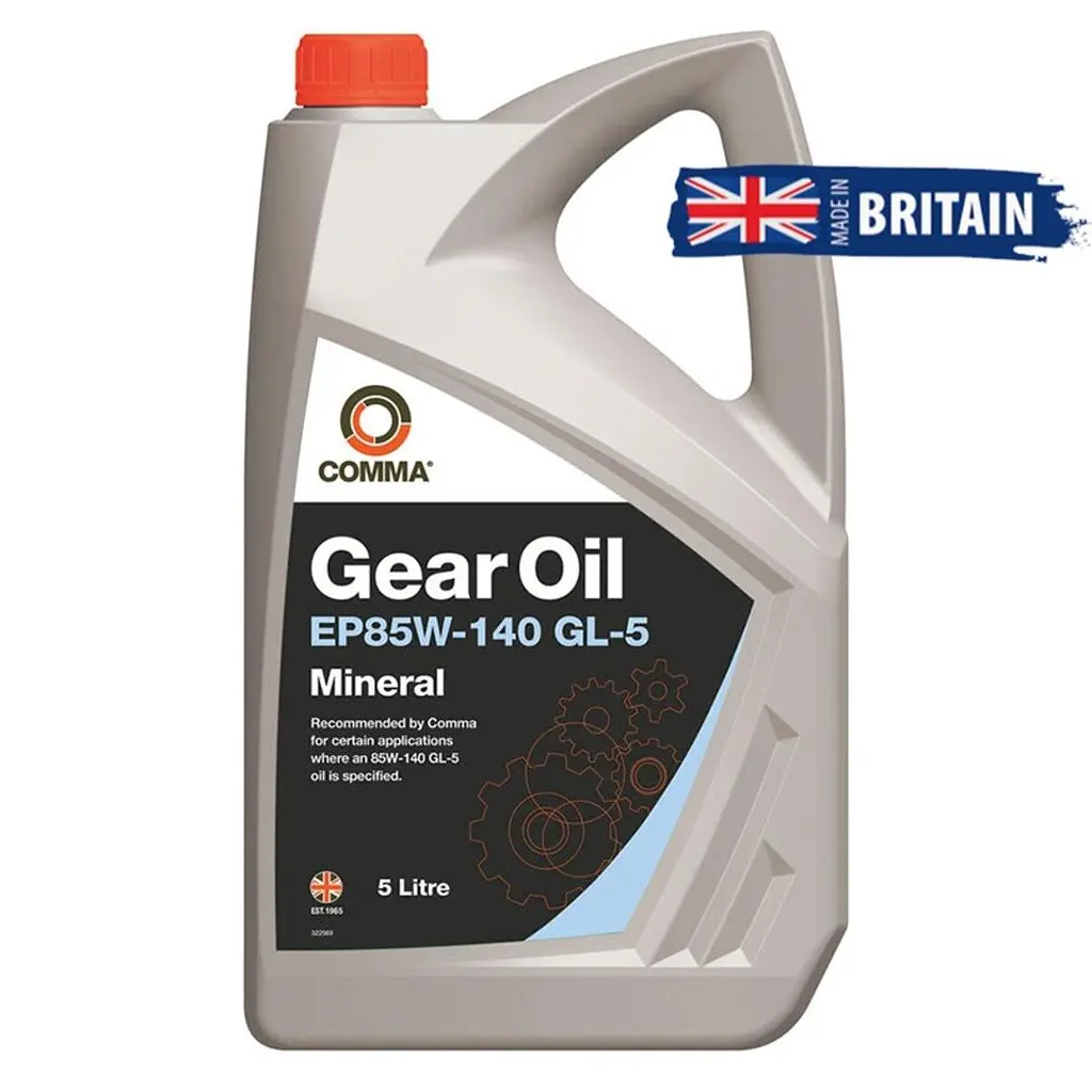 Трансмісійна олива Comma EP 85W-140 GEAR OIL 5 літрів (HMG5L) - фото 2