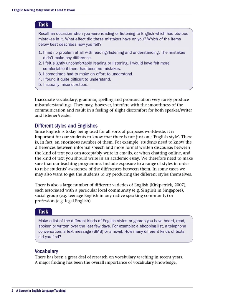 A Course in English Language Teaching - фото 3