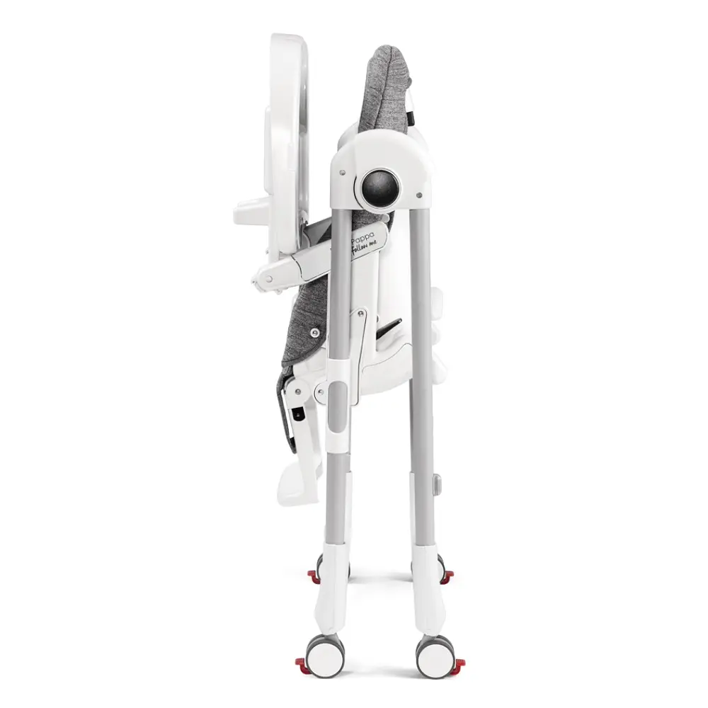Стілець для годування Peg Perego Prima Pappa Follow Me Wonder Gray, сірий (IH01000000WD53) - фото 7