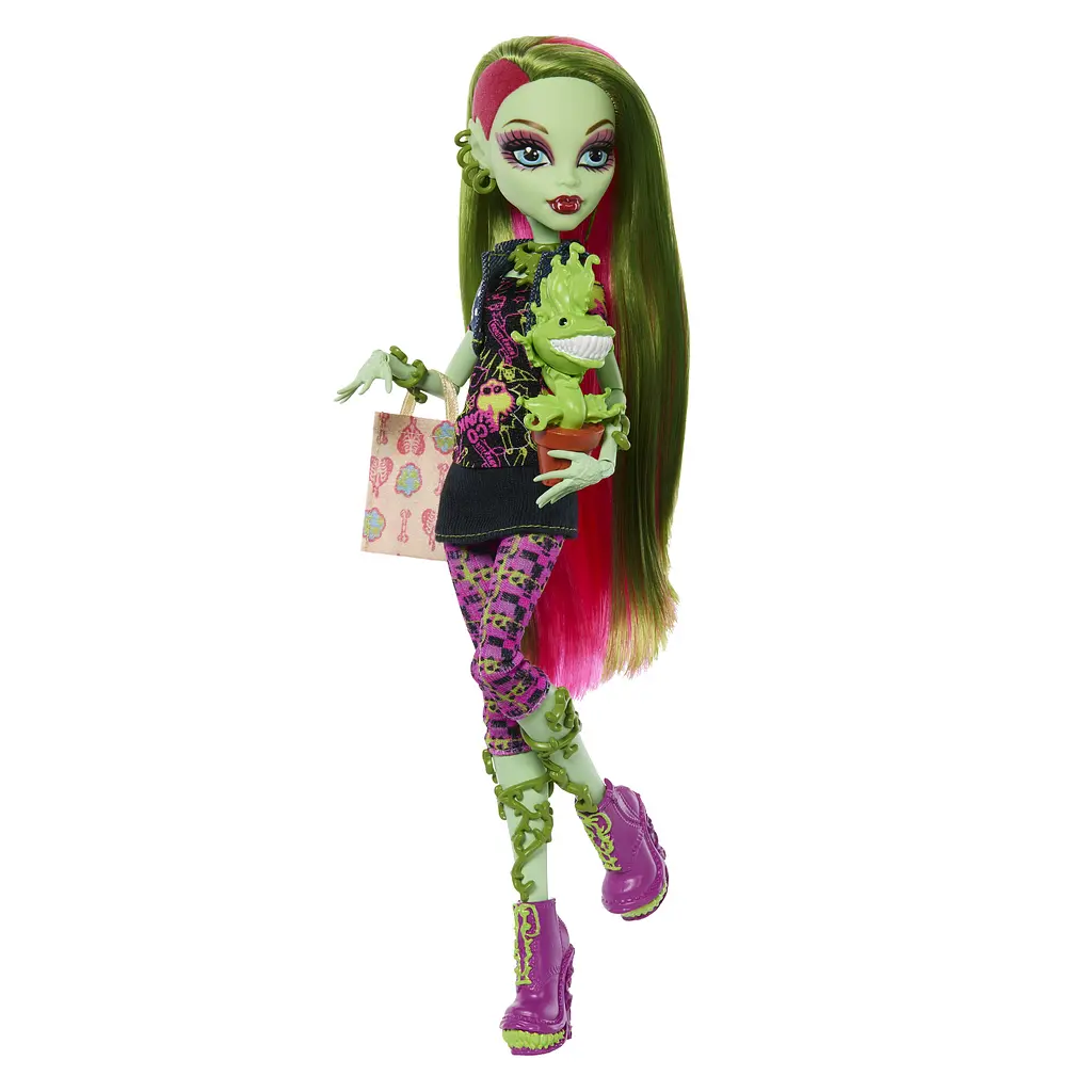 Коллекционная кукла Monster High Венера Первое поколение (JHK58) - фото 2