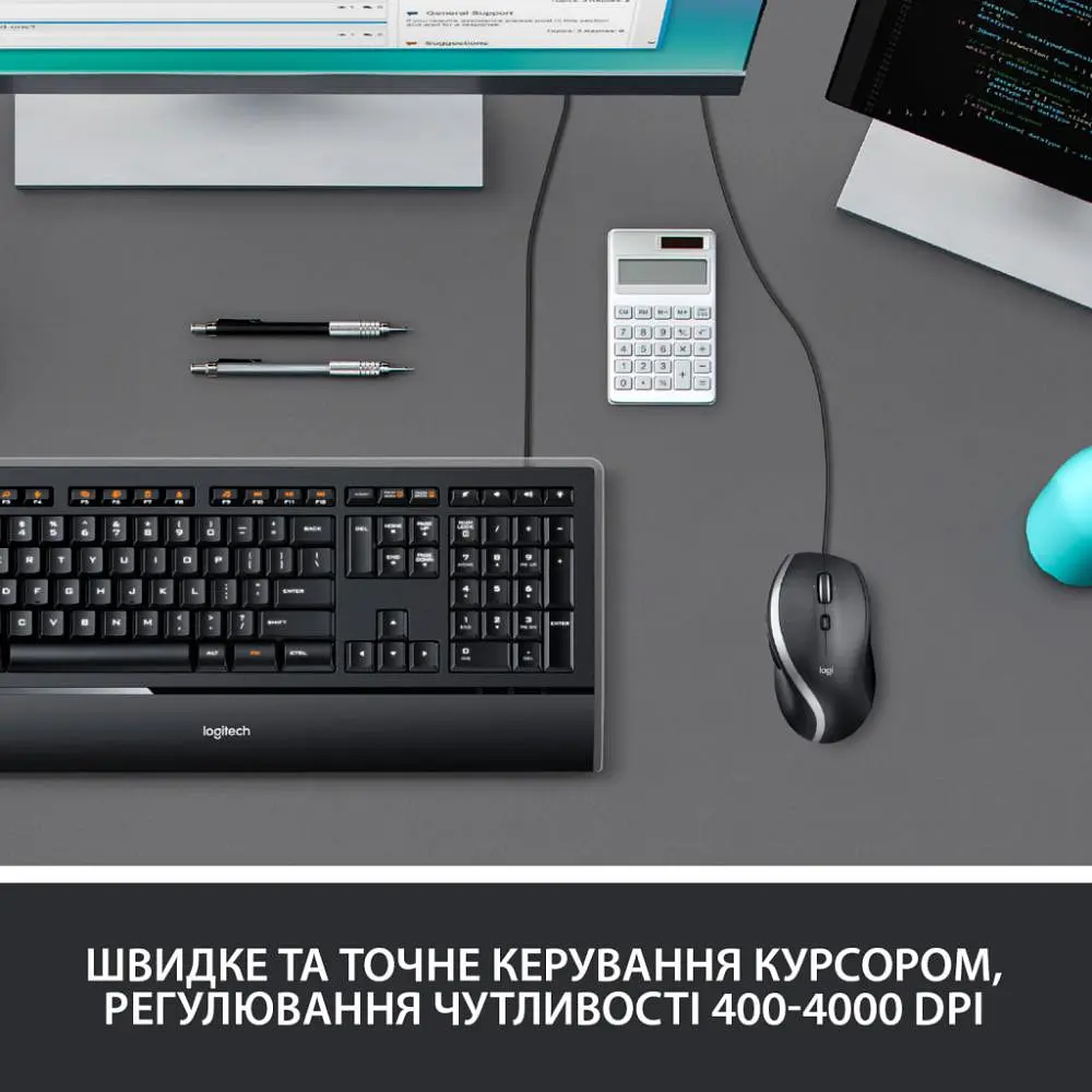 Мышь Logitech M500s Advanced Black (910-005784) - фото 6