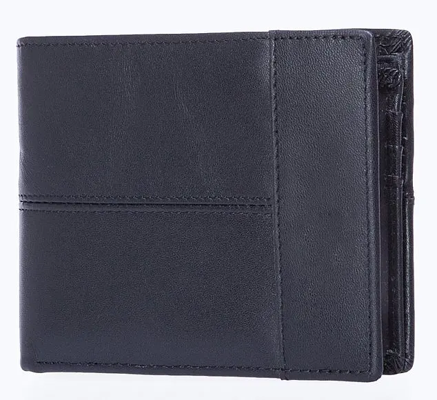 Мужской кожаный кошелек Vintage 12х10х2 см acs0016093 - фото 4