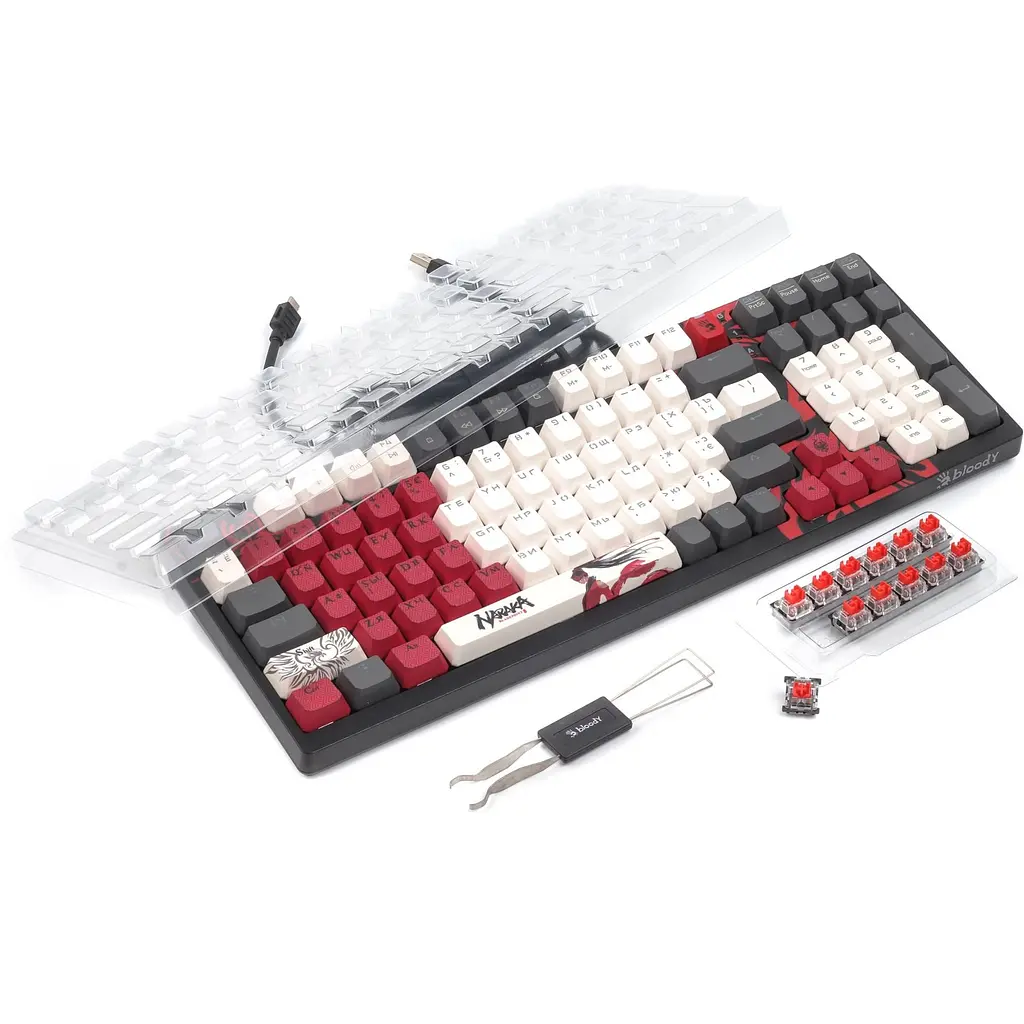 Клавиатура проводная A4Tech S98 Bloody (Naraka) - фото 7