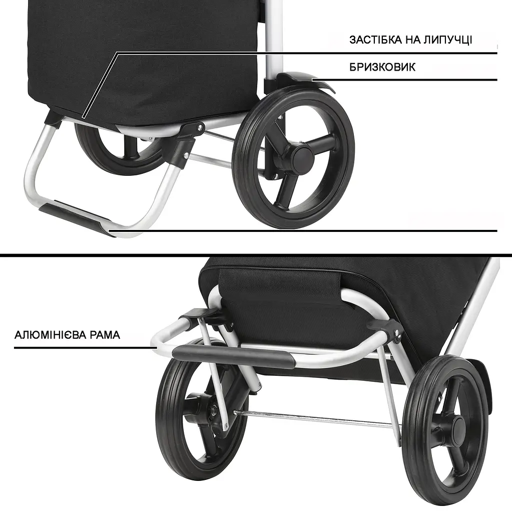Cумка-візок ShoppingCruiser Allround Black (650064) - фото 6