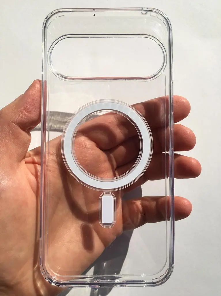 Прозорий протиударний чохол для Google Pixel 10 Pro XL Ultra Hybrid MagSafe Прозорий - фото 3