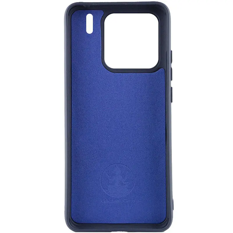 Чохол Silicone Cover Lakshmi (AAA) для Xiaomi 15 Pro Темно-синій / Midnight blue - фото 2