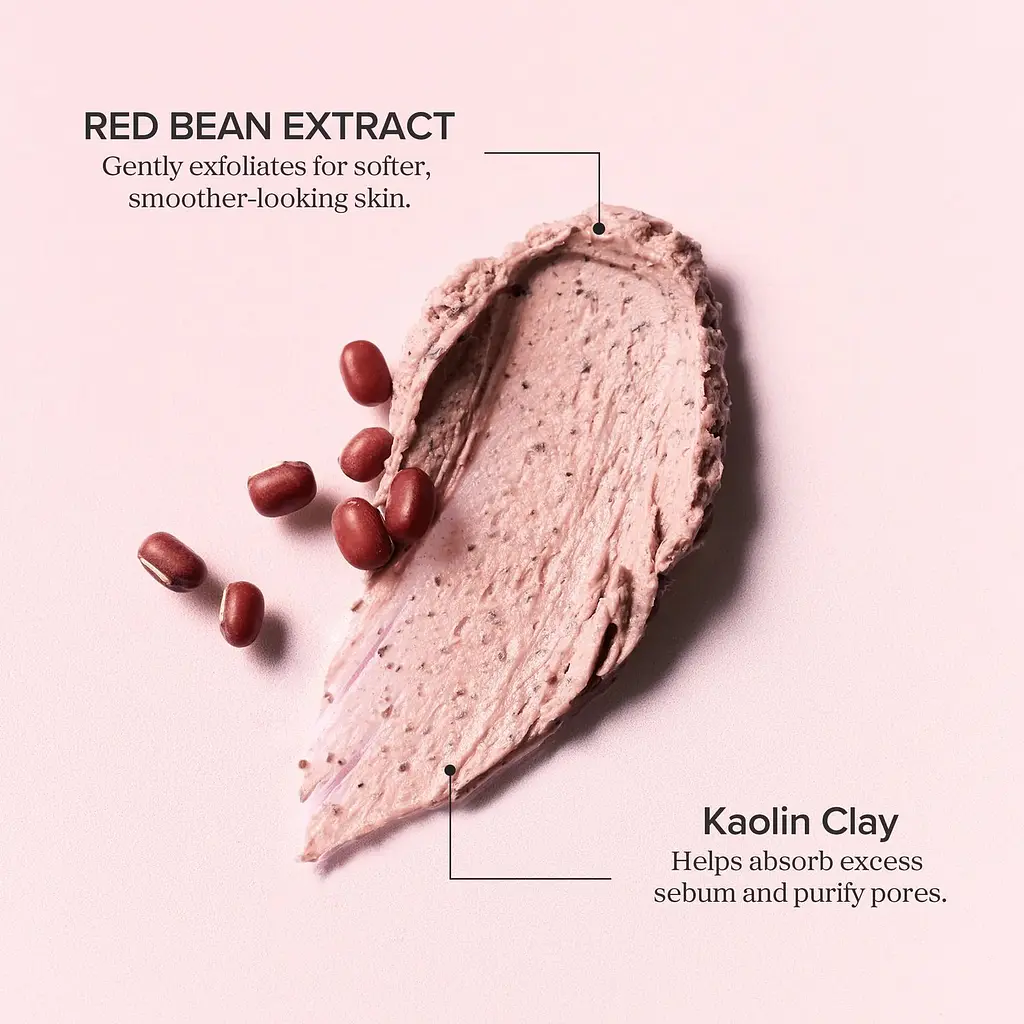 Освіжальна маска для пор з червоними бобами Beauty of Joseon Red Bean Refreshing Pore Mask 140 мл - фото 5