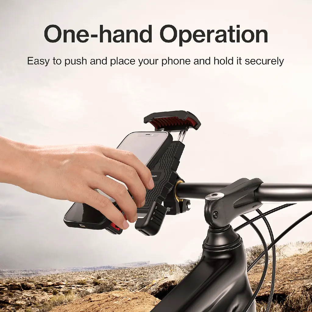 Тримач кріплення на кермо вело мото Joyroom Phone Holder For Bicycle and Motorcle JR-ZS264 - фото 4