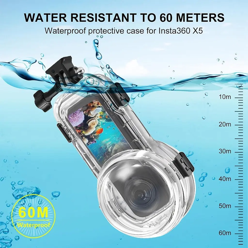 Водонепроникний бокс AC Prof X5-9 Insta360 X5 [162429] - фото 6