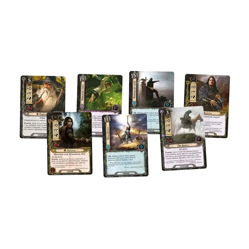 Настільна гра Geekach Games Володар Перснів. Карткова гра (The Lord of the Rings: The Card Game) (укр.) (GKCH155TK) - фото 2