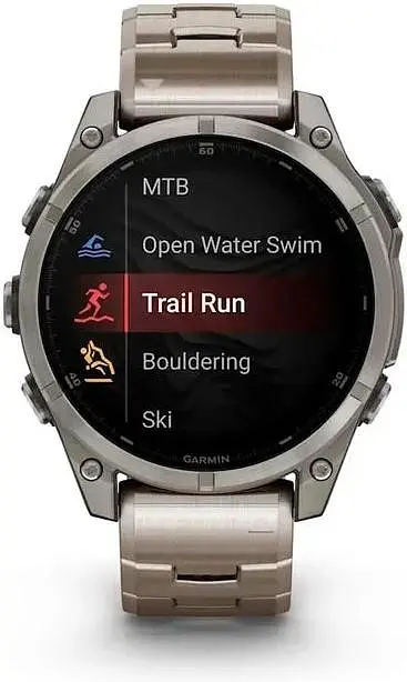 Смарт-часы Garmin Fenix ​​8 47mm AMOLED Sapphire Titanium with Vented Titanium Bracelet (010-02904-40) - фото 7