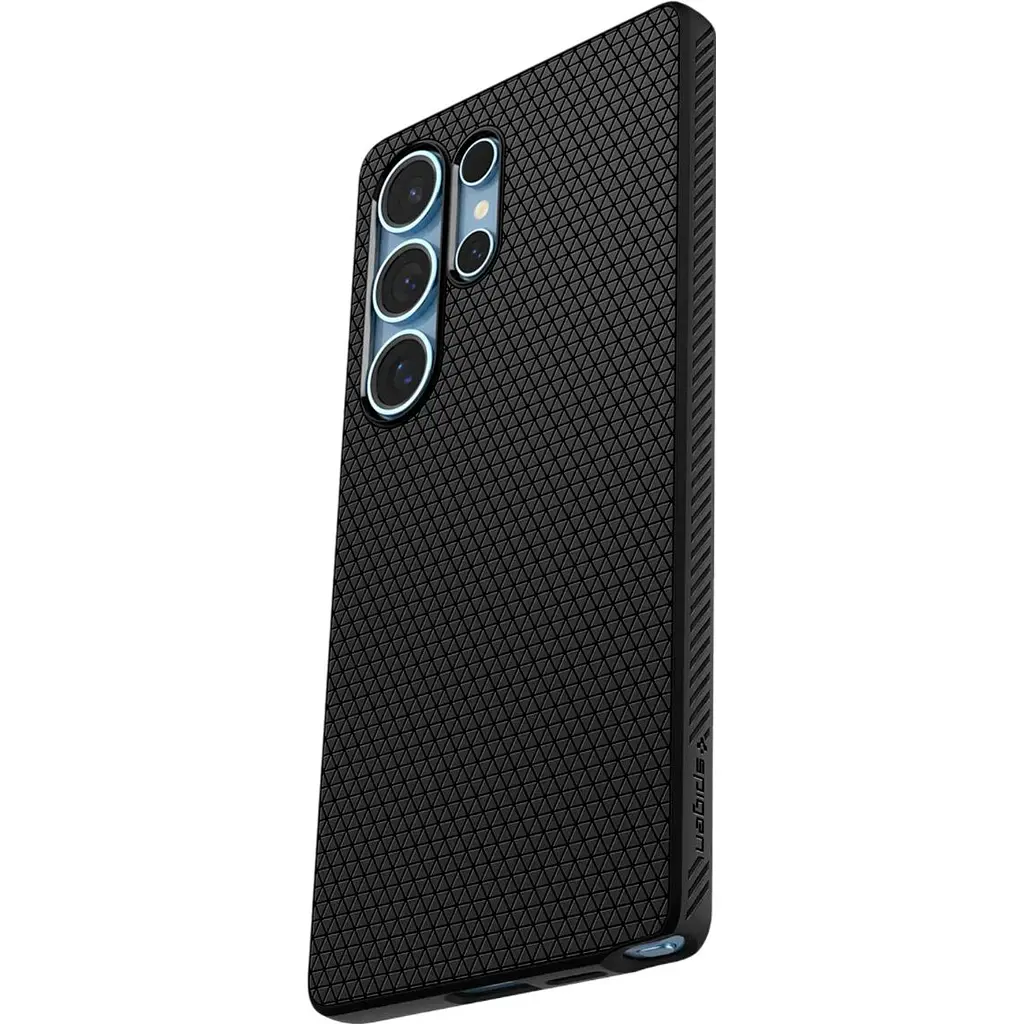 Чохол Spigen Liquid Air для Samsung Galaxy S25 Ultra Matte Black (ACS08953) [126595] - фото 6