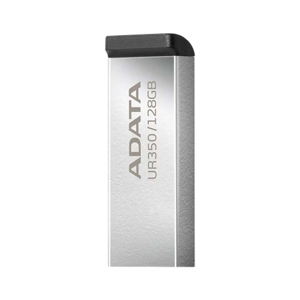 USB флеш накопичувач ADATA 128GB UR 350 Silver/Black USB 3.2 (UR350-128G-RSR/BK) - фото 4