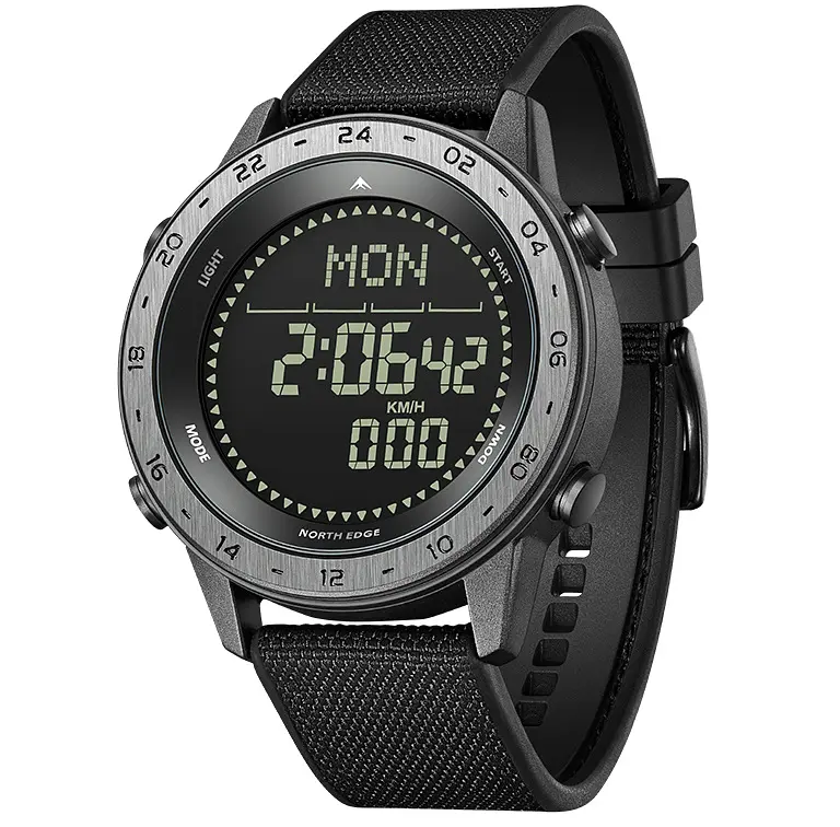 Годинник North Edge Tank3 5BAR з компасом - фото 2