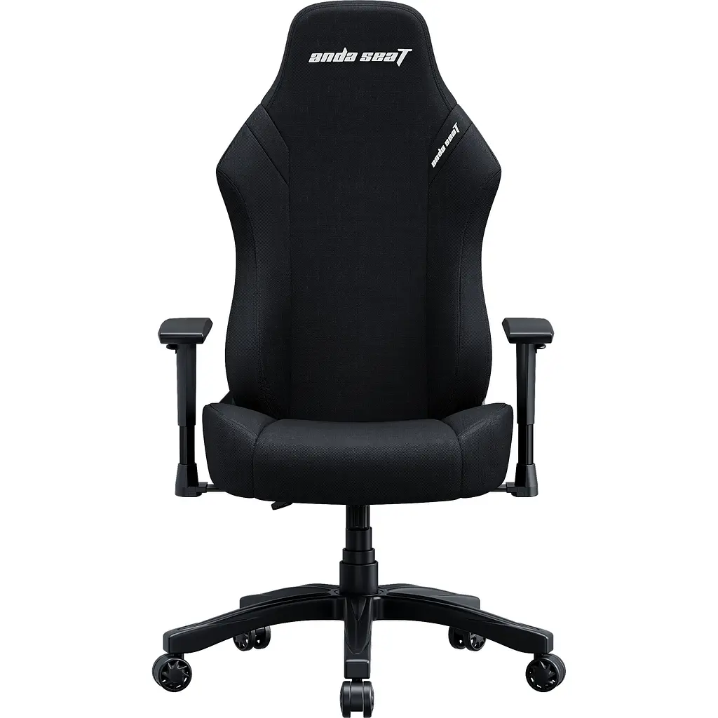 Кресло игровое Anda Seat Luna Size L Black Fabric (AD18-44-B-F) - фото 8