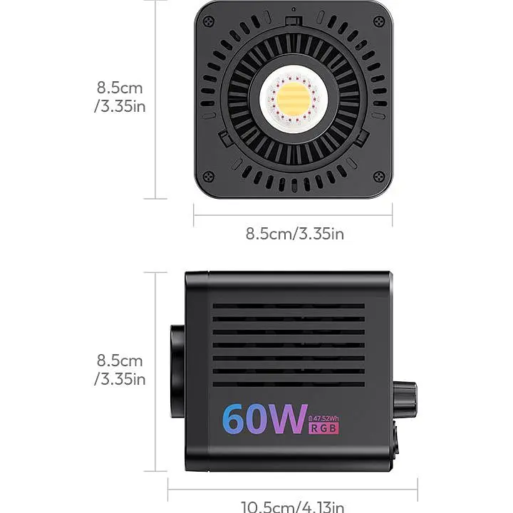 Студійне світло Ulanzi C60RGB 60W (L277) [168629] - фото 7