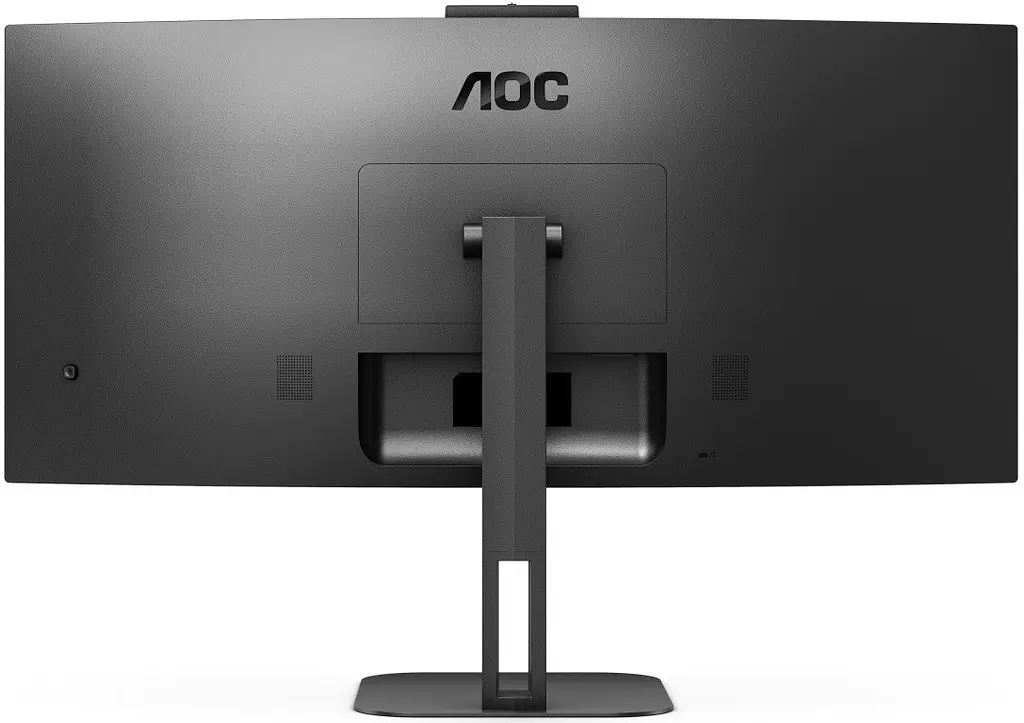 Монітор 34 вигнутий AOC CU34V5CW/BK WQHD 2560x1440 VA 100Гц 1 мс з колонками та USB-хабом чорний - фото 4
