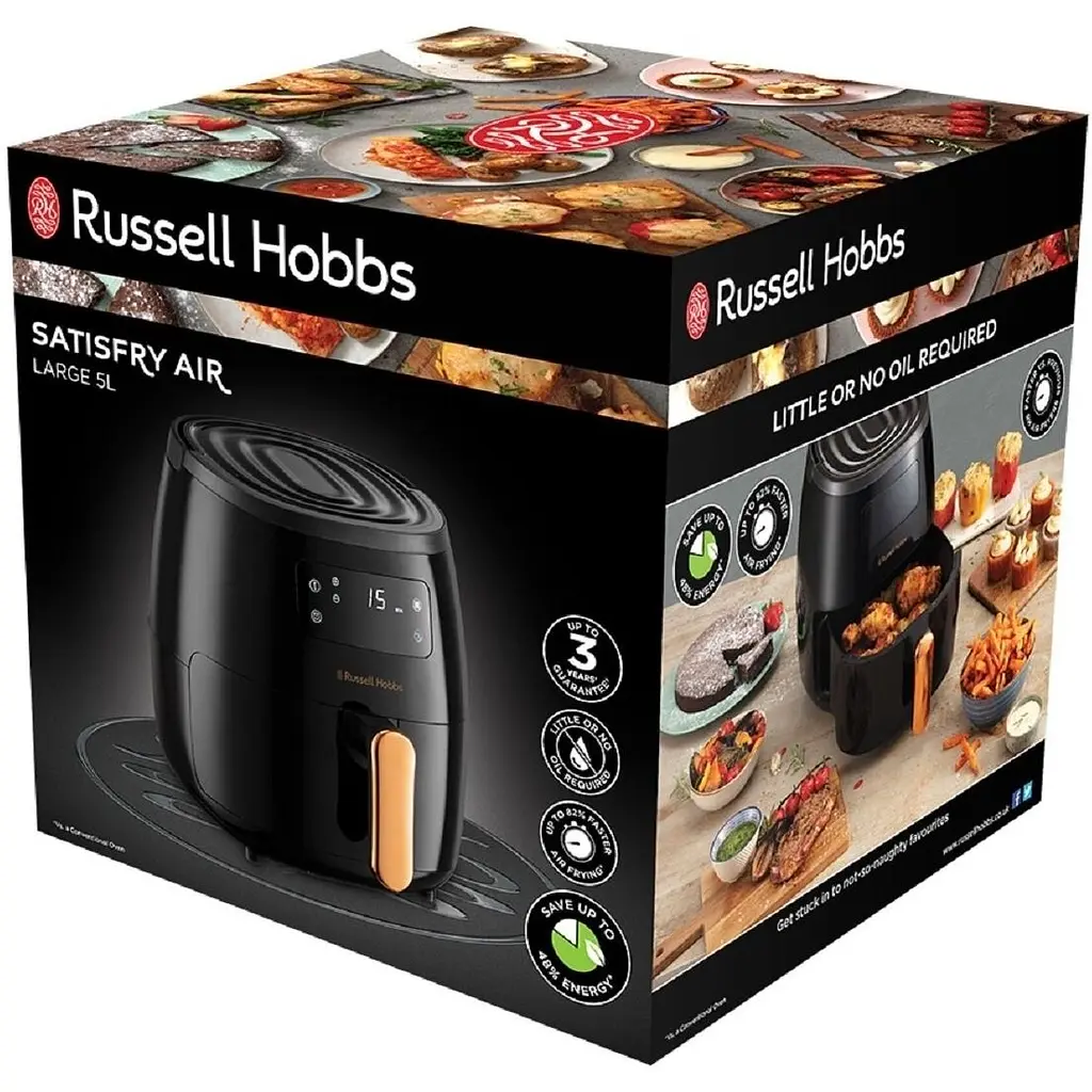 Мультипіч Russell Hobbs SatisFry Air Large 1650 Вт чорно-мідна (26510-56) - фото 2