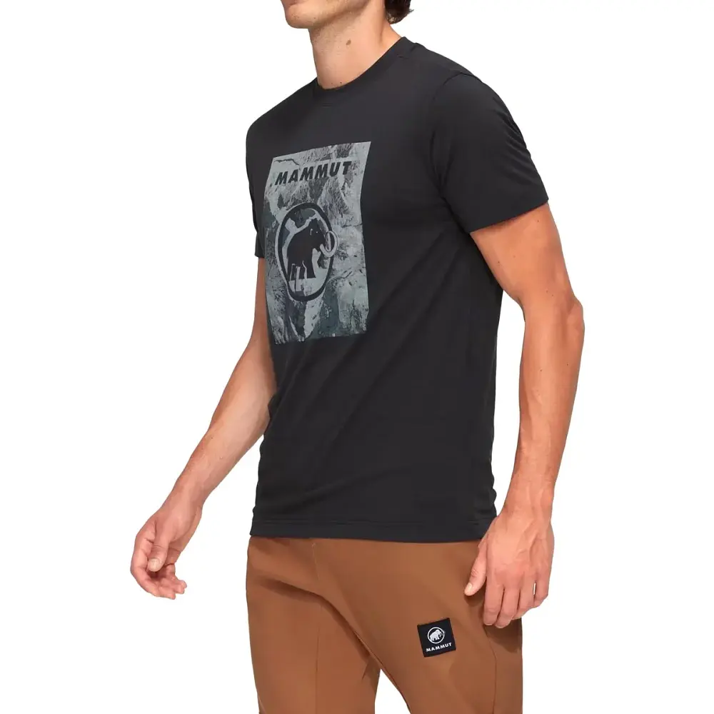 Футболка Mammut Trovat T-Shirt Logo XL black - фото 3