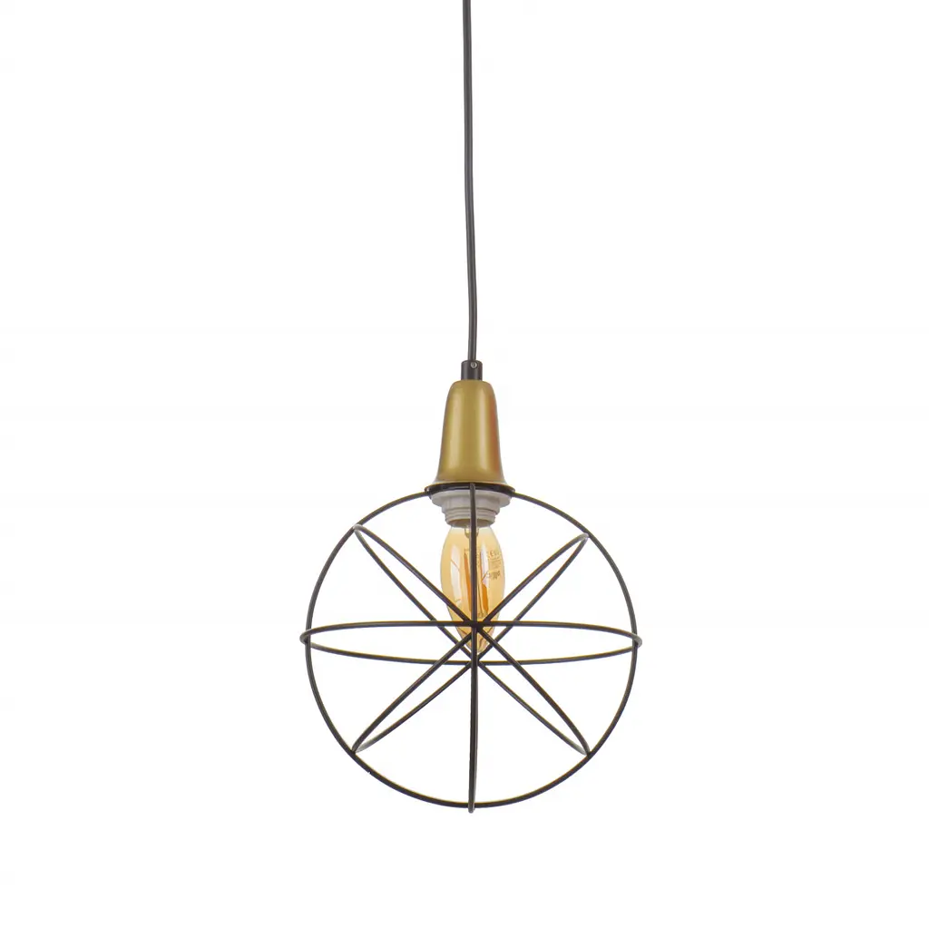 Люстра Brille подвесная лофт в спальню Е14 40W G (BL-786S/1) - фото 5