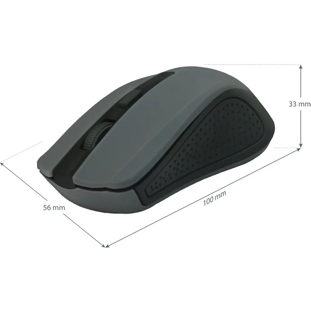 Мишка Defender Accura MM-935 Gray (52936) - фото 4