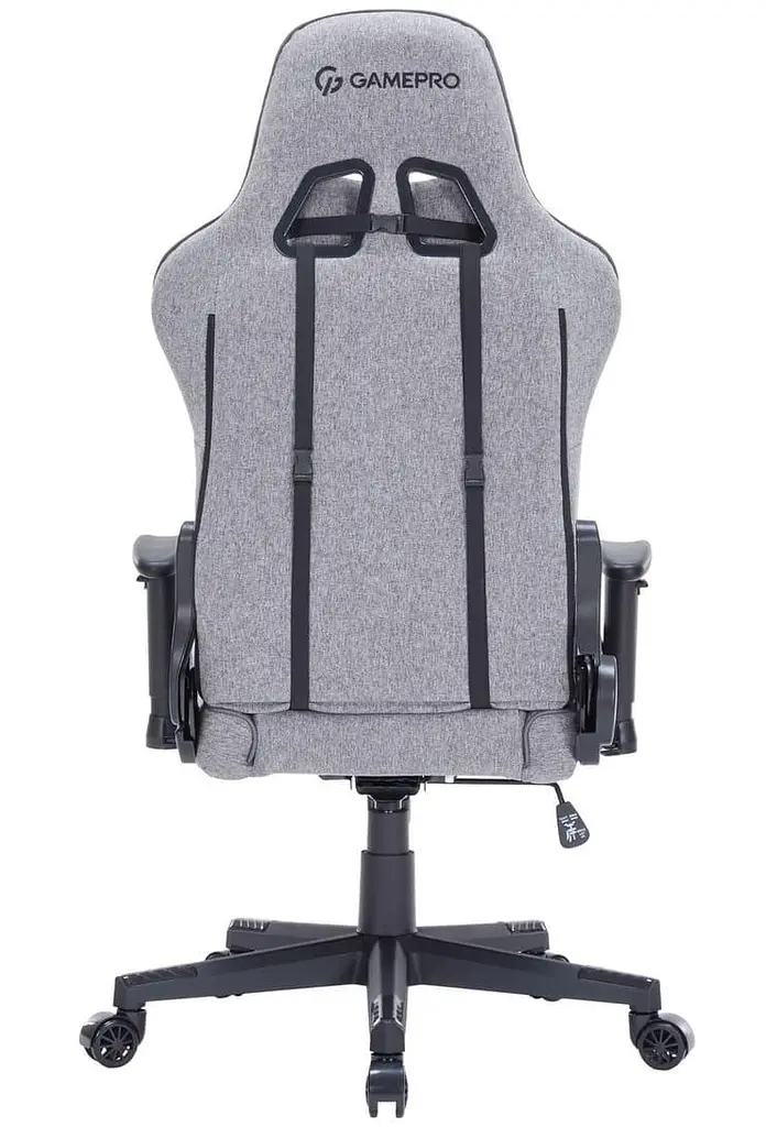 Игровое кресло GamePro GC575FB Gray Fabric (GC575FG) - фото 5