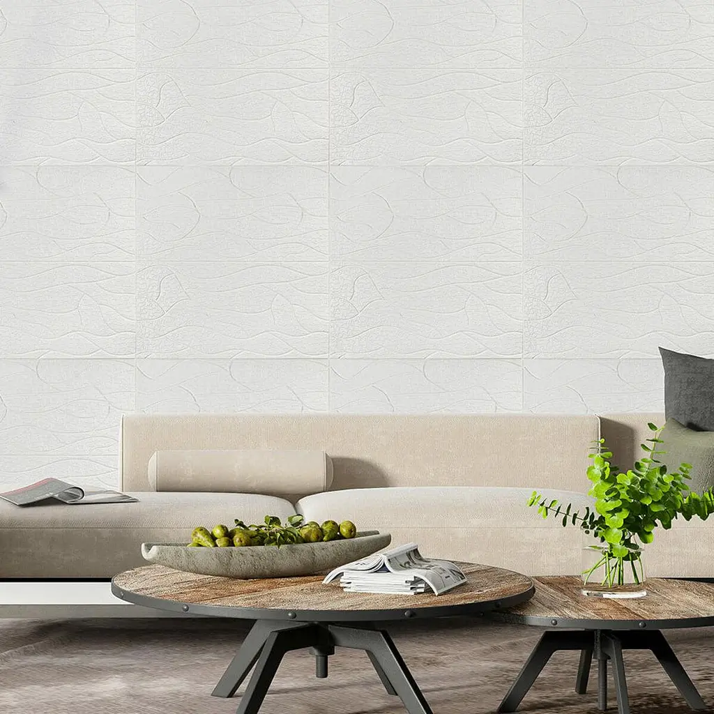 Панель 3D Sticker Wall 700х700х6мм Белый SW-00001948 - фото 5