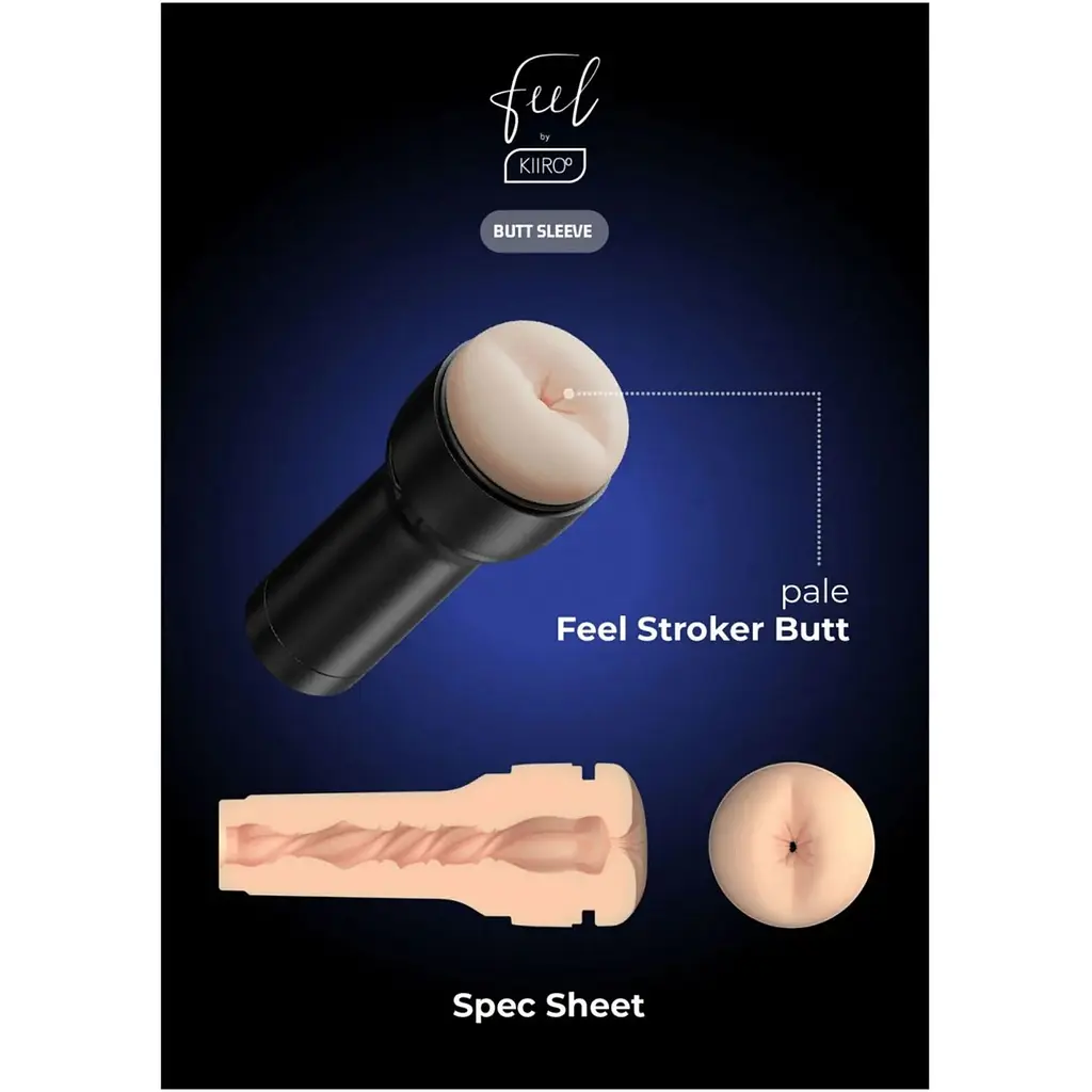 Мастурбатор-попа Kiiroo Feel Stroker Butt для секс-машини Kiiroo Keon - фото 7