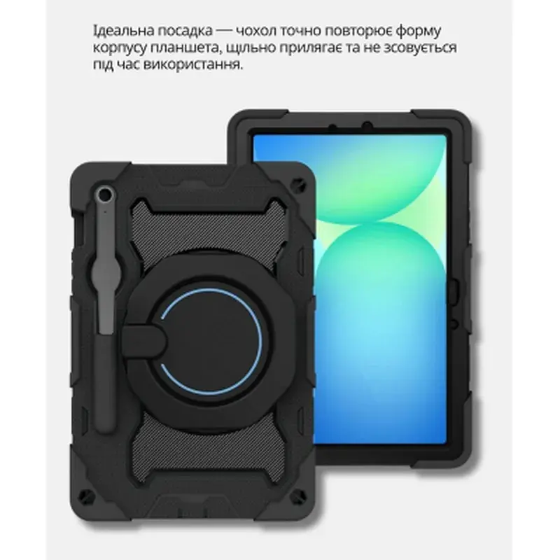 Чохол до планшета BeCover Stand Samsung Galaxy Tab S10 FE Plus (SM-X620/SM-X626) 13.1" Black (714564) - фото 4