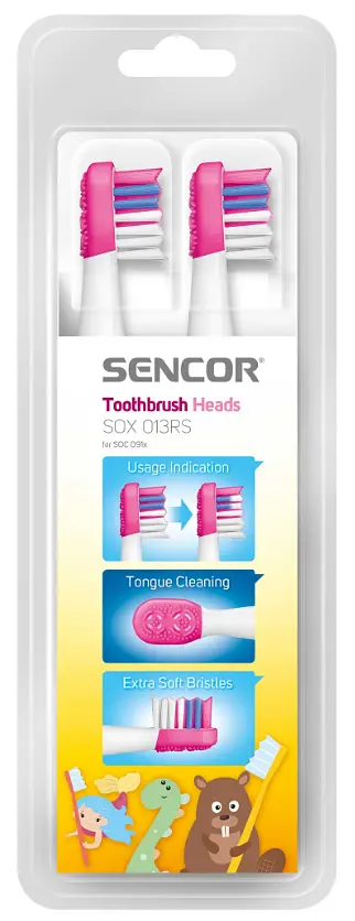 Насадка для зубної щітки Sencor SOX 013RS (6931347) - фото 4