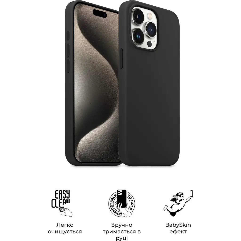 Чехол для мобильного телефона Armorstandart ICON2 Case Apple iPhone 15 Pro Max Black (ARM70528) - фото 3