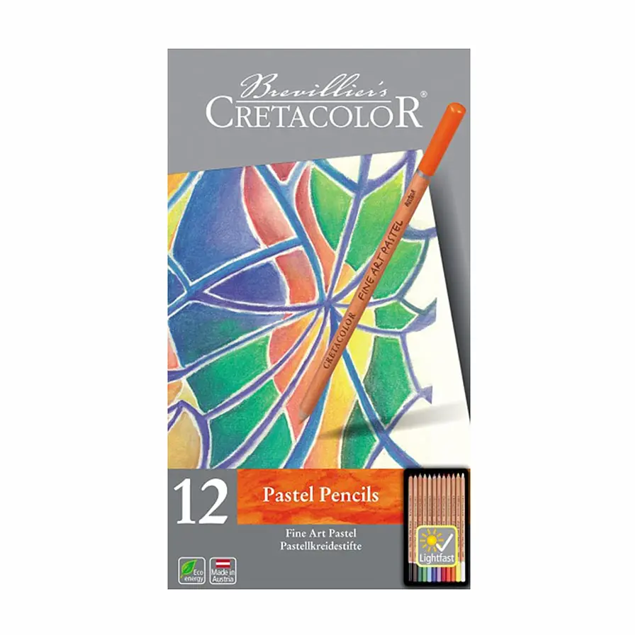 Пастельні олівці Fine Art 12 кол. Cretacolor (9002592470125)