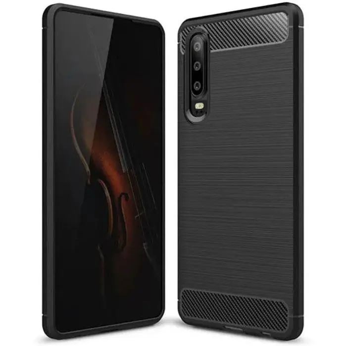 Чохол Primo Carbon Fiber Series для Huawei P30 Black - фото 2