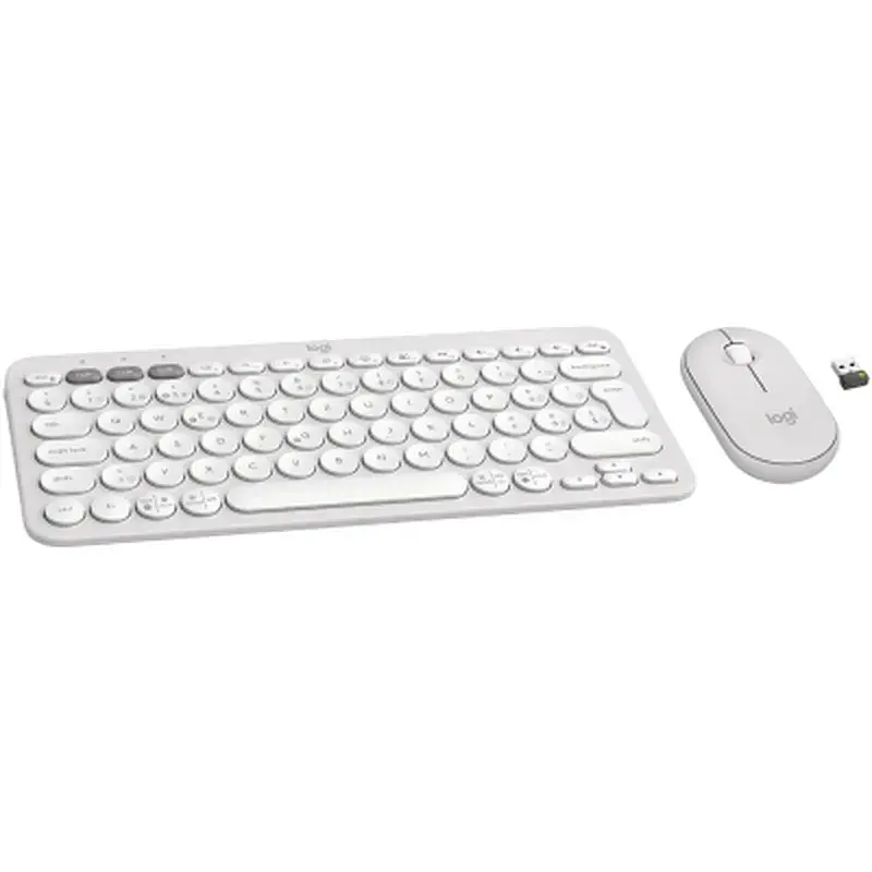 Комплект Logitech Pebble 2 Wireless UA White (920-012240) - фото 2