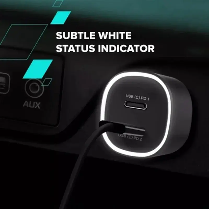 Зарядний пристрій Canyon 2xUSB-C PD60W black (CNE-CCABR3CC) - фото 9