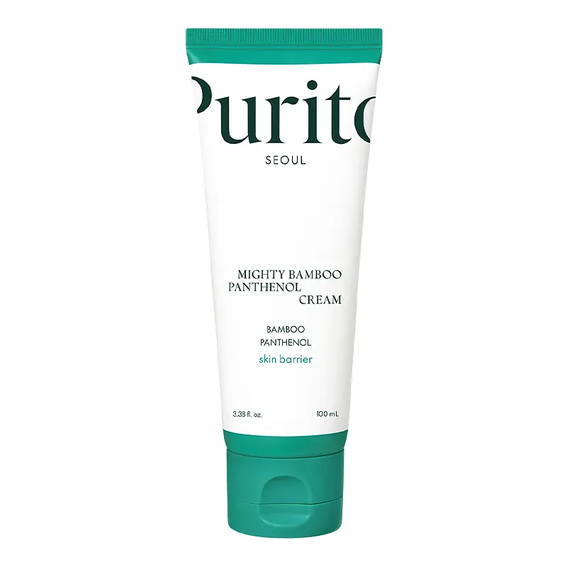 Крем для обличчя заспокійливий з пантенолом Mighty Bamboo Panthenol Cream PURITO 100 мл