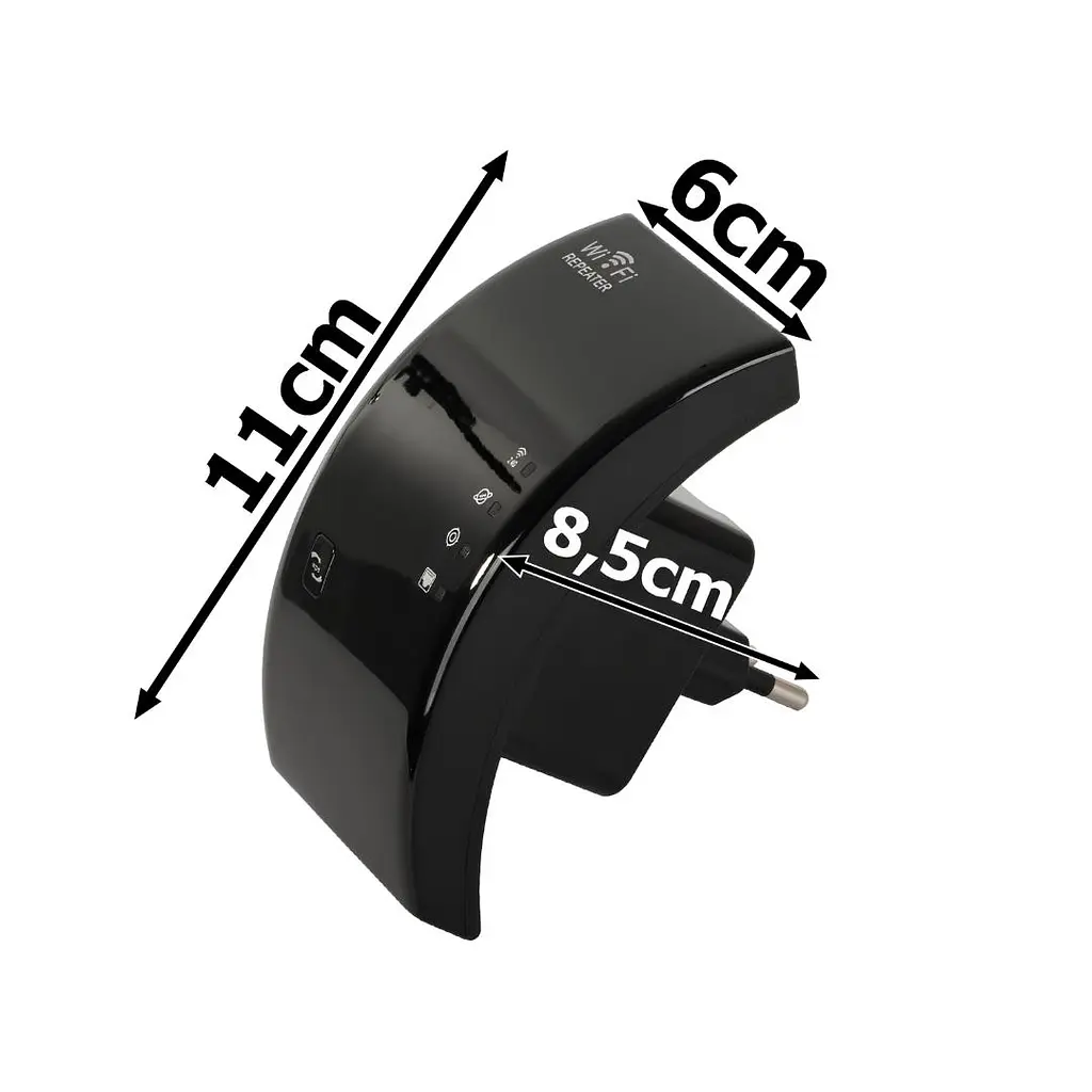 Ретранслятор Pix-Link X300R3 300Мбит/с 2.4ГГц Черный (CNRWSW021003B 4265) - фото 4