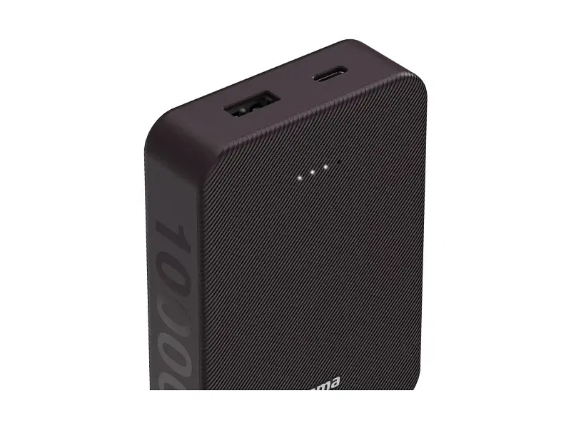 Зовнішній акумулятор (Power Bank) Hama 10000mAh 15W Plum (00201712) - фото 2