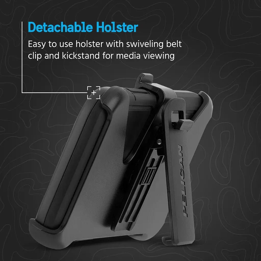 Протиударний з кліпсою чохол Pelican Voyager MagSafe для iPhone 14 Pro Black аналог OtterBox Defender - фото 6