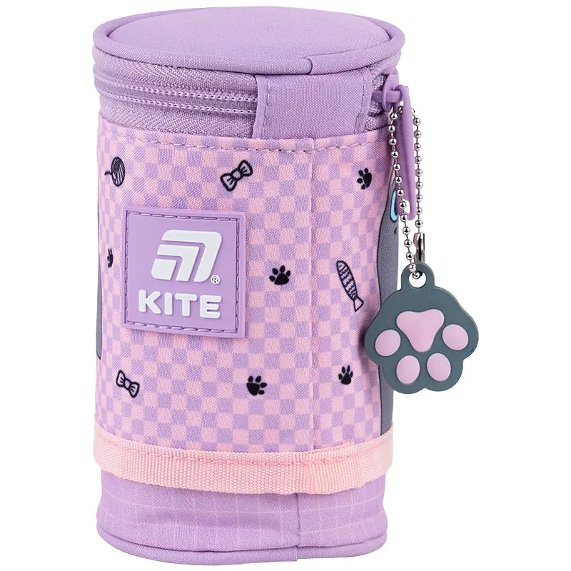 Пенал Kite Lazy Cats фіолетовий (K25-684-3) - фото 5