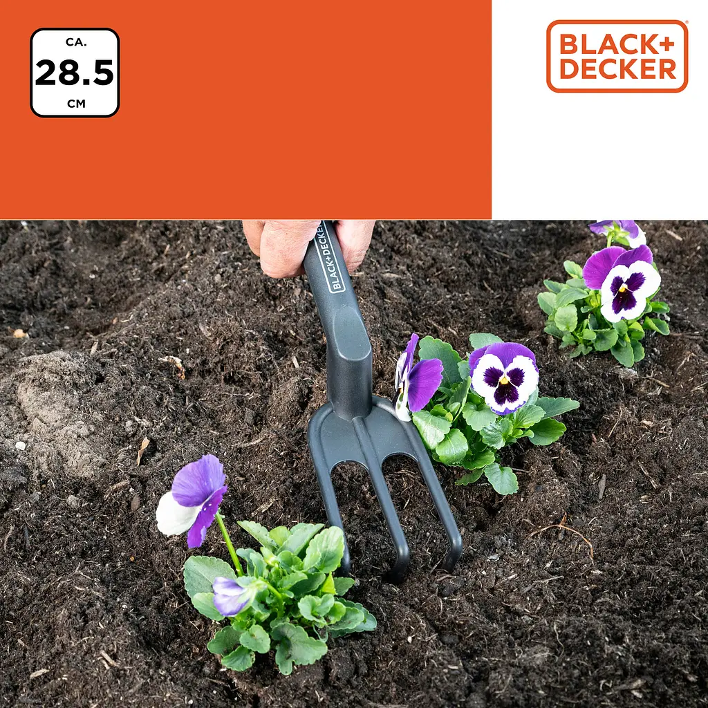 Культиватор садовий Black+Decker 28.5 см (959006) - фото 5