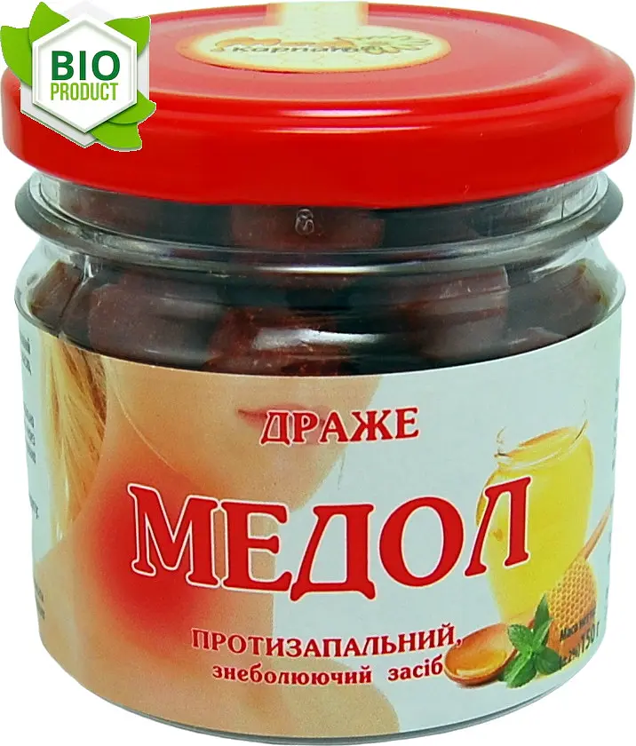 Драже Медол 150 грамів Мед Карпат