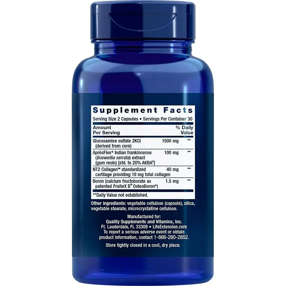 Комплекс для підтримки суглобів Life Extension ArthroMax Advanced з NT2 Collagen & AprèsFlex 60 капсул - фото 2