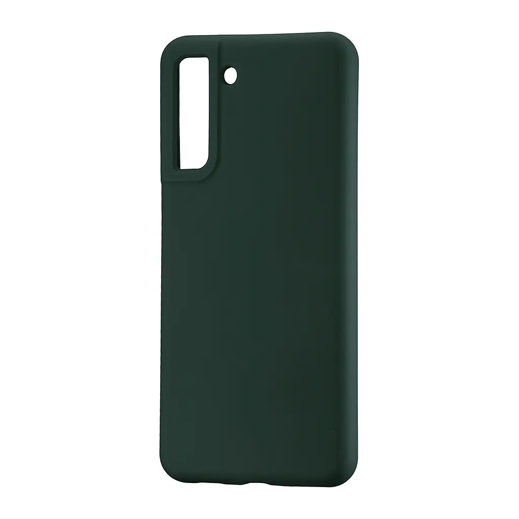 Чохол Silicone Case Samsung S21 FE (G990) Dark Green