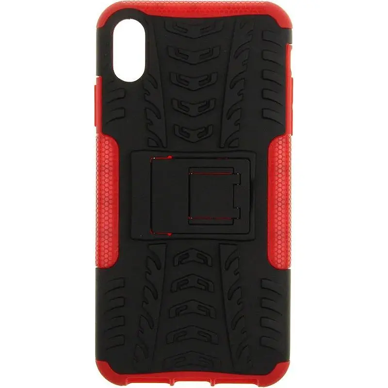 Чохол-накладка Toto Dazzle Kickstand 2 in 1 Case Apple iPhone XS Max Red - фото 4