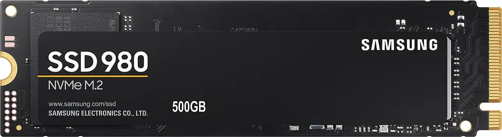 Накопичувач SSD Samsung 980 M.2 PCIe 3.0 x4 NVMe 3D TLC 500GB (MZ-V8V500BW)