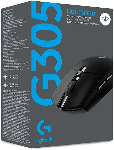 Миша бездротова Logitech G305 Lightspeed (910-005282, 910-005280) чорна - фото 7