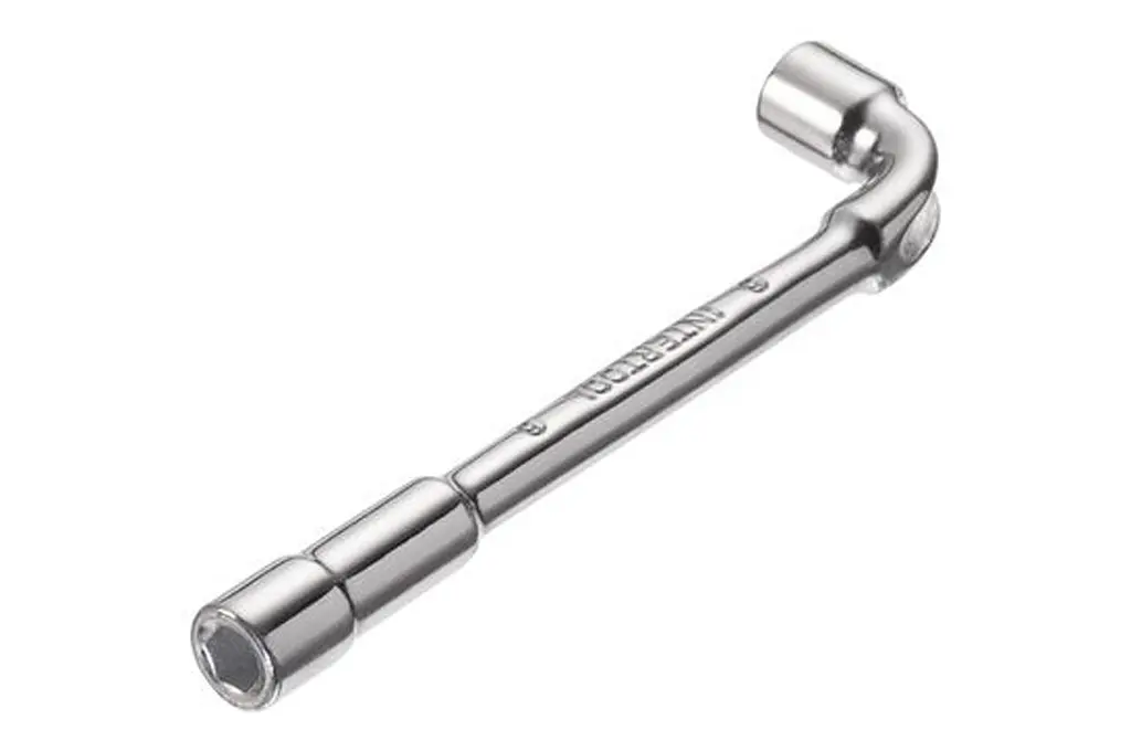 Ключ торцевой L-образный с отверстием Intertool 6 мм - фото 3